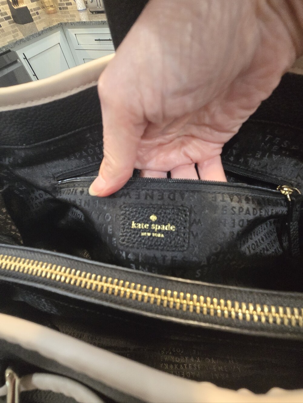 Kate Spade Ward Place Large Evangelie Tote Pebbled Leather - Picture 10 of 16